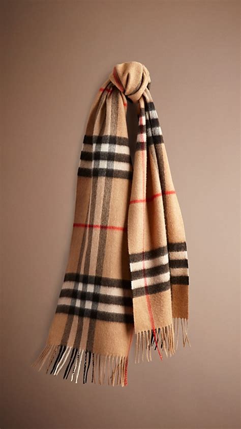 100 cashmere scarf burberry|check cashmere scarf Burberry.